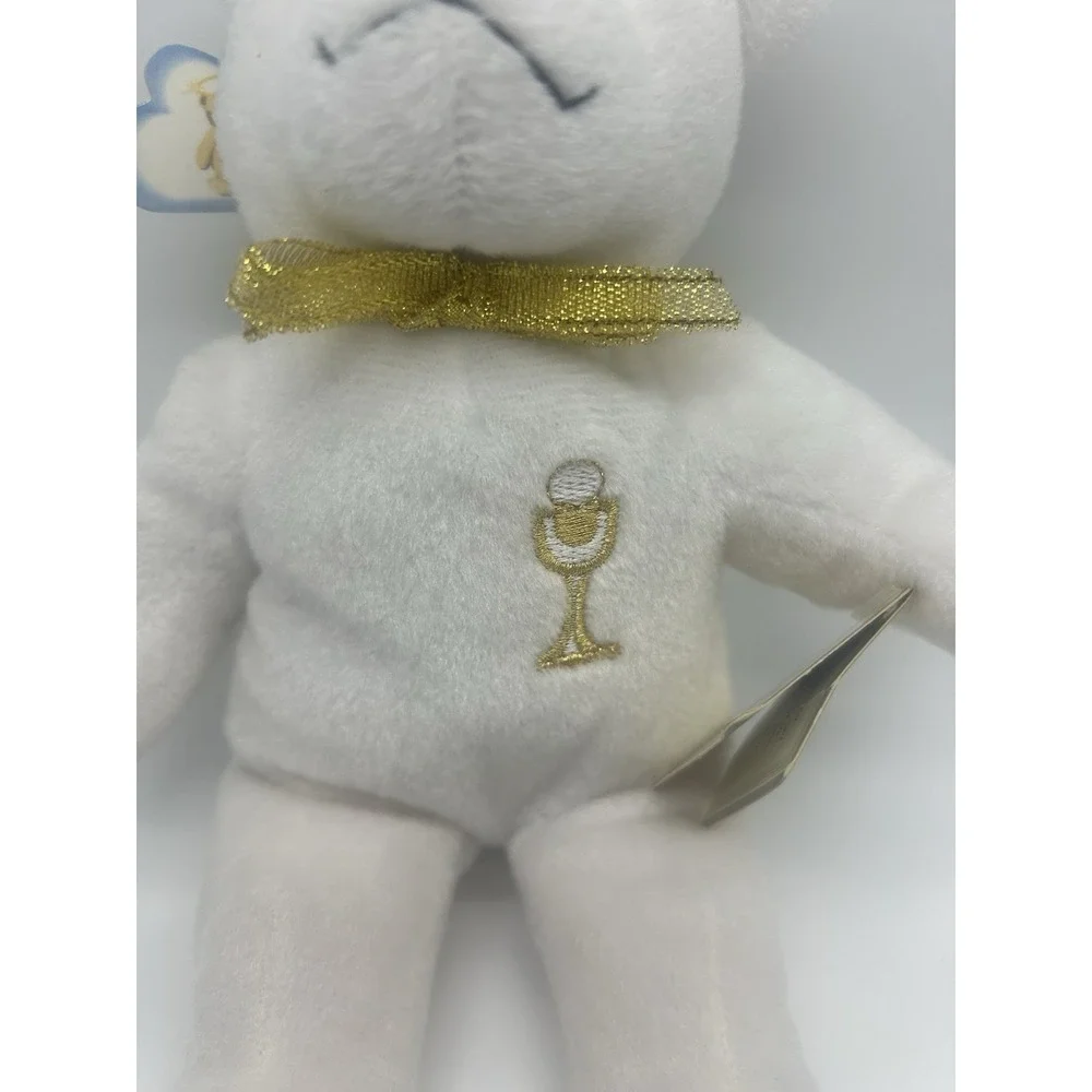 VTG Holy Bears Bible Communion Bear 2004 White Religious Catholic Christian